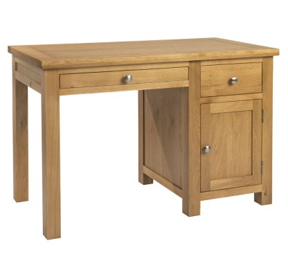 Dorset Oak Single Pedestal Desk